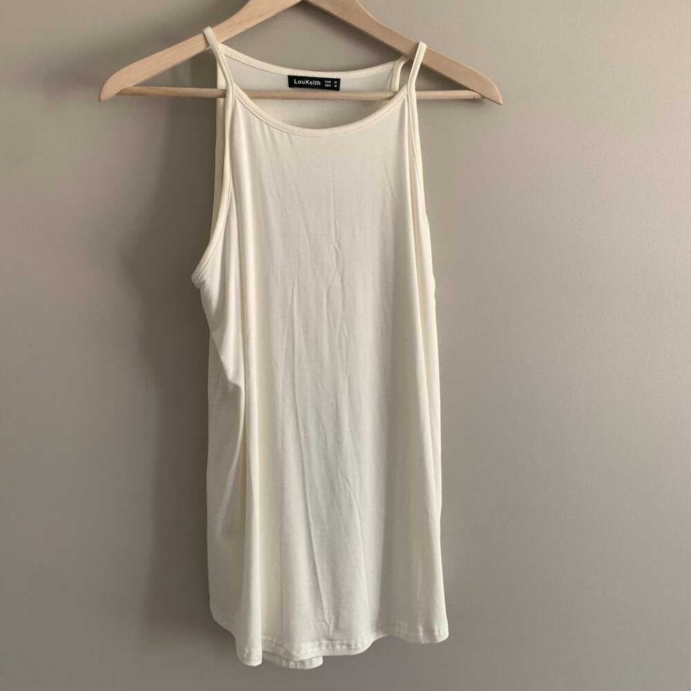 Women's Sleeveless Flowy Tank Tops by LouKeith | Size Medium